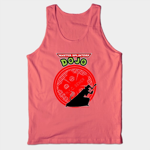 Master Splinters dojo Tank Top by doombxny1